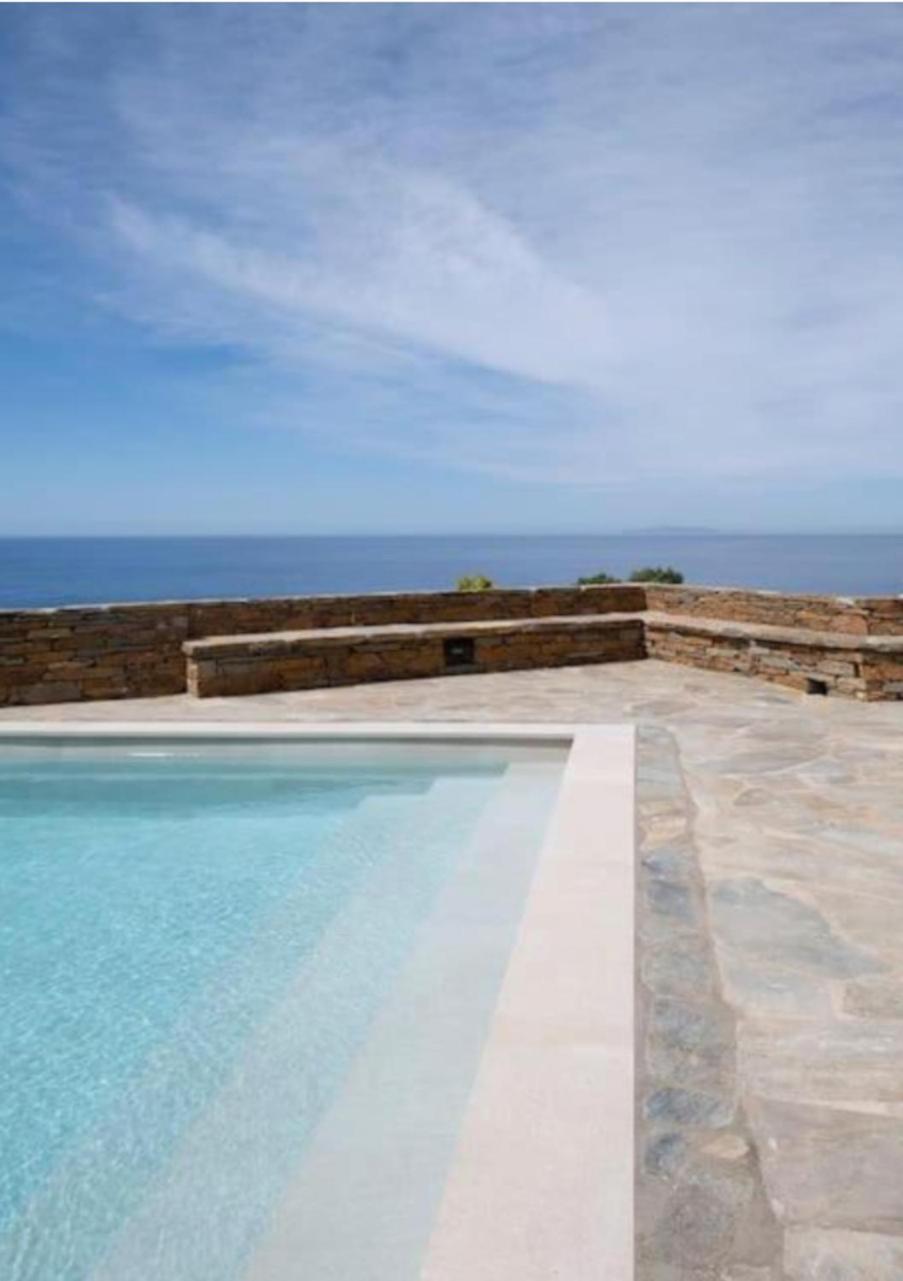 Luxury Cycladic Villa-Enjoy Infinity Pool Sunsets Κούνδουρος Εξωτερικό φωτογραφία