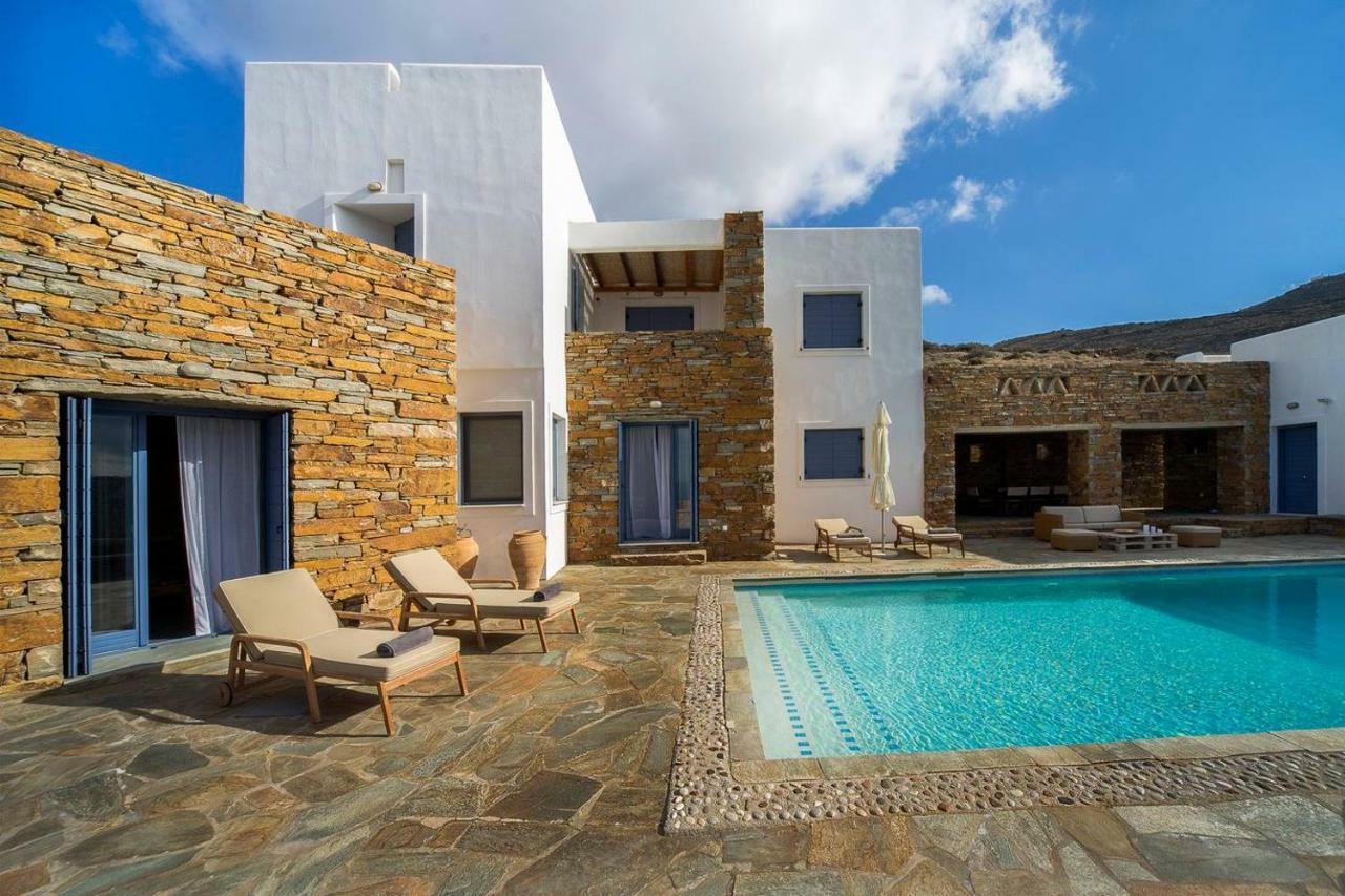 Luxury Cycladic Villa-Enjoy Infinity Pool Sunsets Κούνδουρος Εξωτερικό φωτογραφία