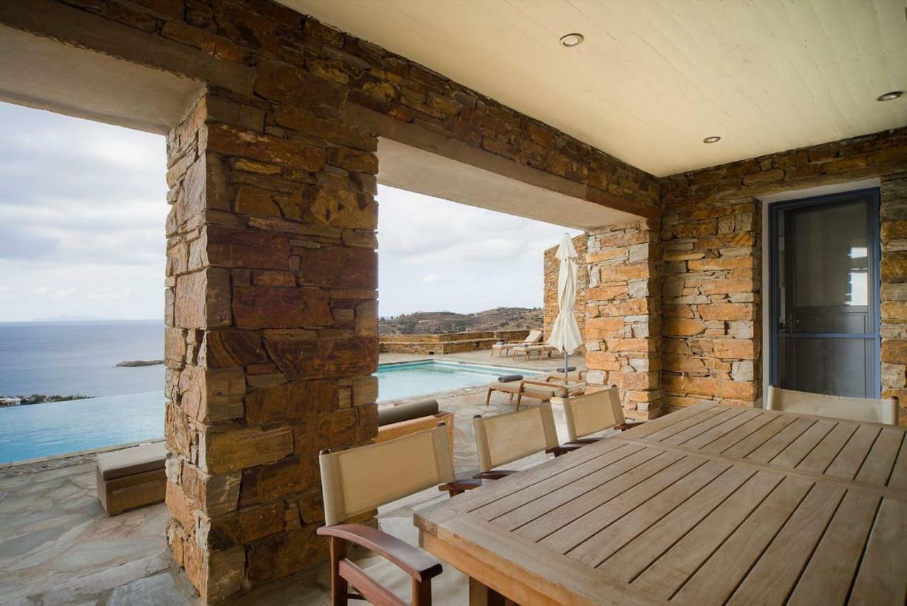 Luxury Cycladic Villa-Enjoy Infinity Pool Sunsets Κούνδουρος Εξωτερικό φωτογραφία