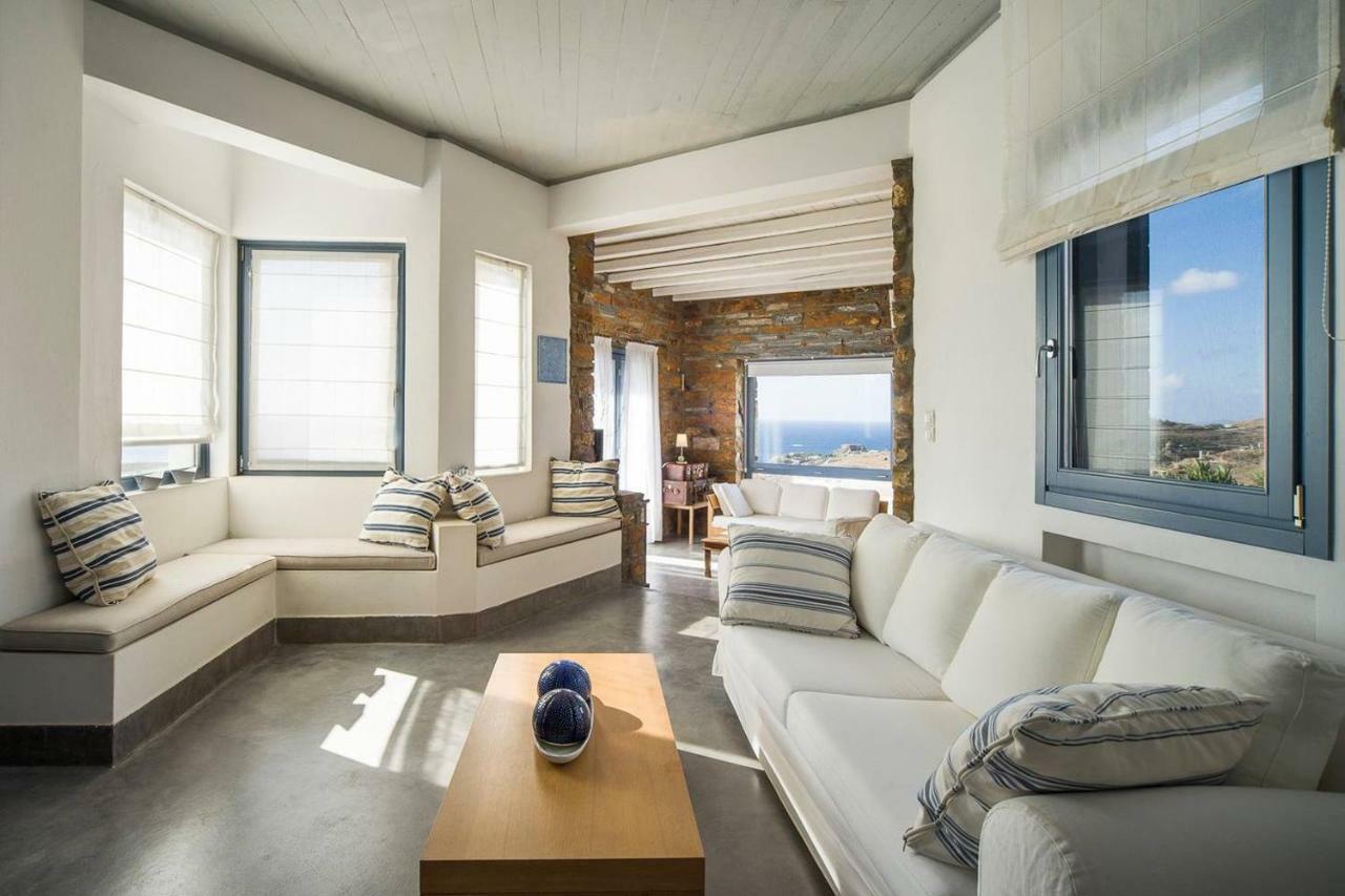 Luxury Cycladic Villa-Enjoy Infinity Pool Sunsets Κούνδουρος Εξωτερικό φωτογραφία