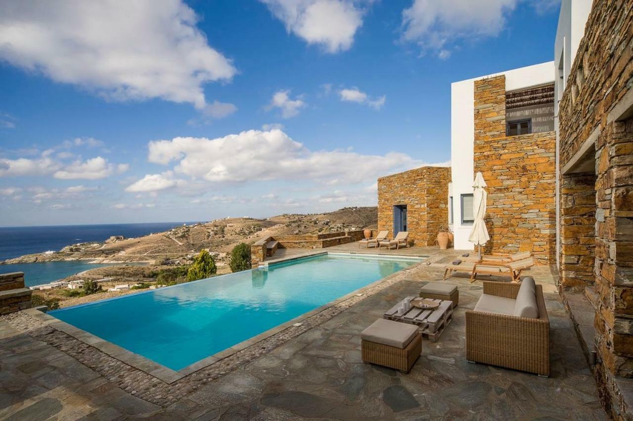 Luxury Cycladic Villa-Enjoy Infinity Pool Sunsets Κούνδουρος Εξωτερικό φωτογραφία